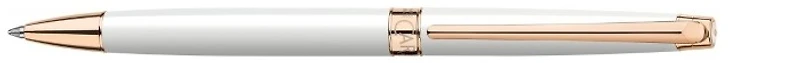 Stylo bille Caran d'Ache, série Léman Slim Blanc PGT
