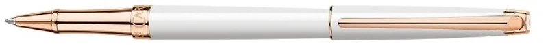 Stylo bille roulante Caran d'Ache, série Léman Slim Blanc PGT