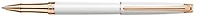 Stylo bille roulante Caran d'Ache, série Léman Slim Blanc PGT
