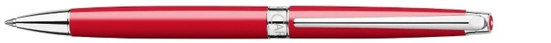 Stylo bille Caran d'Ache, série Léman Slim Rouge écarlate CT