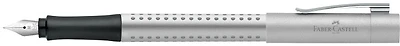 Faber-Castell Fountain pen, Grip 2011 series Satin chrome 