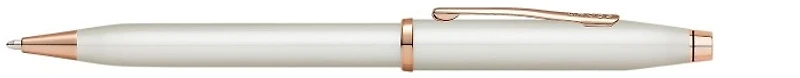 Stylo bille Cross, série Century II Blanc nacré PGT