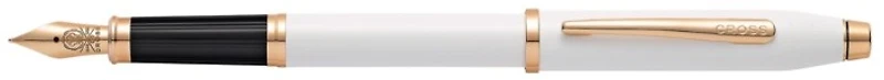 Cross Fountain pen, Century II series Pearlescent White PGT