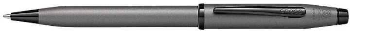 Stylo bille Cross, série Century II Gunmetal gris BKT