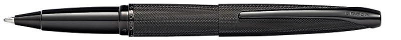 Stylo bille roulante Cross, série ATX Noir brossé BKT