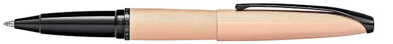 Stylo bille roulante Cross, série ATX Or rose brossé BKT