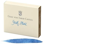 Faber-Castell, Grav von Ink cartridge, Encre GvFC Luxury Ink series Gulf blue ink
