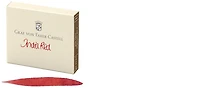 Faber-Castell, Grav von Ink cartridge, Encre GvFC Luxury Ink series India red ink
