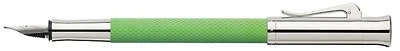 Faber-Castell, Graf von Fountain pen, Guilloche Resin series Viper green