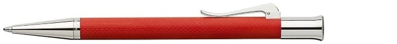 Stylo bille Faber-Castell, Graf von, série Guilloche Resin Rouge Inde
