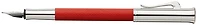 Stylo plume Faber-Castell, Graf von, série Guilloche Resin Rouge Inde