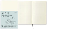 Carnet de notes (B6 Slim) Midori, série MD Paper Crème (Quadrillé, 105mm x 175mm)