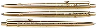 Stylo bille Fisher Spacepen, série AG7-LE Titane Or