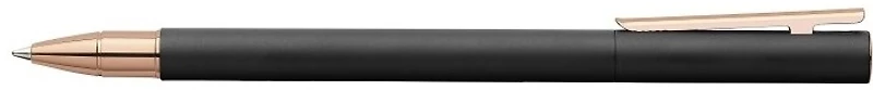 Stylo bille roulante Faber-Castell, série NEO Slim Noir/Or rose