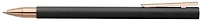 Stylo bille roulante Faber-Castell, série NEO Slim Noir/Or rose