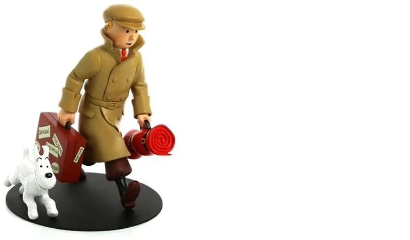 Figurine Tintin, série Décorations Ils arrivent!