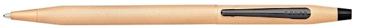 Stylo bille Cross, série Classic Century Or rose brossé BKT