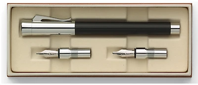 Faber-Castell, Graf von Fountain pen set, Tamitio Calligraphy  series Black