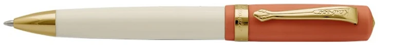 Stylo bille Kaweco, série Student Ivoire/Orange Gt (70's Soul)