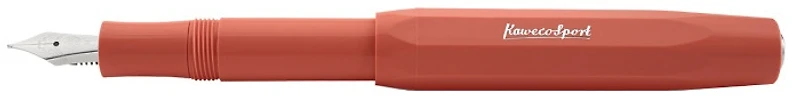 Stylo plume Kaweco, série Skyline Sport Rouge orangé CT