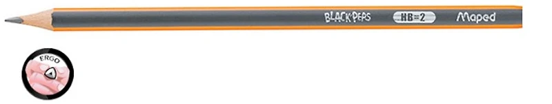 Maped, Lead pencil, Black'Peps series Black HB (12)