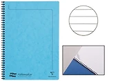 Clairefontaine (A4) Wirebound notebook, Europa series Turquoise (210 mm x 297 mm, lined)