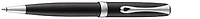 Stylo bille Diplomat, série Excellence A² Noir mat/Chrome mat