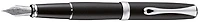 Diplomat Fountain pen, Excellence A² series Matte black/Matte chrome