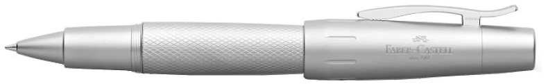 Stylo bille roulante Faber-Castell, série E-motion Pure Argent