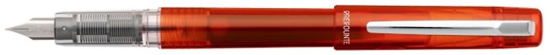 Platinum Fountain pen, Prefounte series Vermillion orange