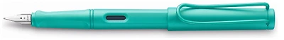 Stylo plume Lamy, série Safari Édition Spéciale 2020 Aquamarine (Sans réservoir)
