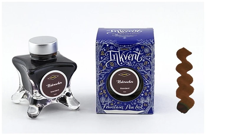 Bouteille d'encre Diamine, série Inkvent Encre Nutcracker (50ml)