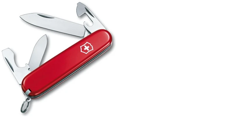 Victorinox Knife, Medium Pocket Knives series Red (Recruit)