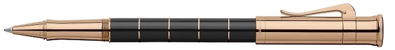 Stylo bille roulante Faber-Castell, Graf von, série Classic Anello Noir PGT