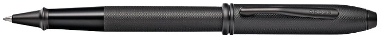 Stylo bille roulante Cross, série Townsend PVD noir