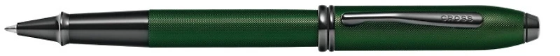 Stylo bille roulante Cross, série Townsend PVD vert