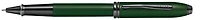 Stylo bille roulante Cross, série Townsend PVD vert