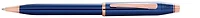 Stylo bille Cross, série Century II Bleu cobalt PGT