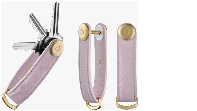 Orbitkey Key organizer, Saffiano series Lilac