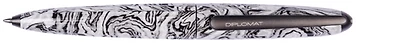 Diplomat Ballpoint pen, Aero series Black & White (Volute)