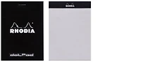 Bloc notes Rhodia, série Basics Noir (#12-Pointillé)
