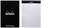 Rhodia Note pad, Basics series Black (#16-Dot grid)