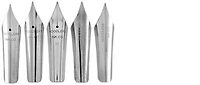 Noodler's Ink Fountain pen nibs, Parts series Steel (Pack of 5 - Art Nibs)