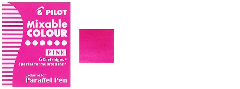 Pilot Ink cartridge, Parallel series Pink ink