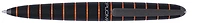 Stylo bille Diplomat, série Elox Ring Noir/Orange