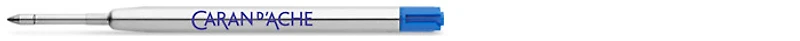Recharge (Gel pour stylo à bille) Caran d'Ache, série Recharge & encre Encre bleu
