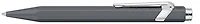 Stylo à bille roulante rétractable Caran d'Ache, série 849 Roller Gris