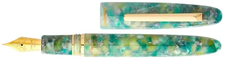 Stylo plume Esterbrook, série Estie Sea Glass GT (Standard) (Custom Journaler Nib)
