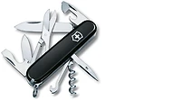 Couteau Victorinox, série Moyens couteaux de poche Noir (Climber)