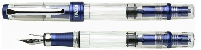 Stylo plume TWSBI, série Diamond 580 ALR Bleu marine